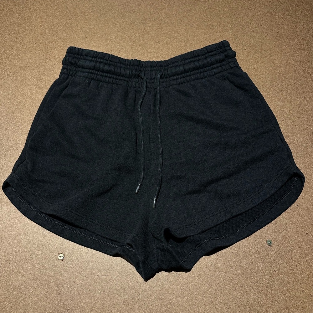 Black Athletic Women's Shorts